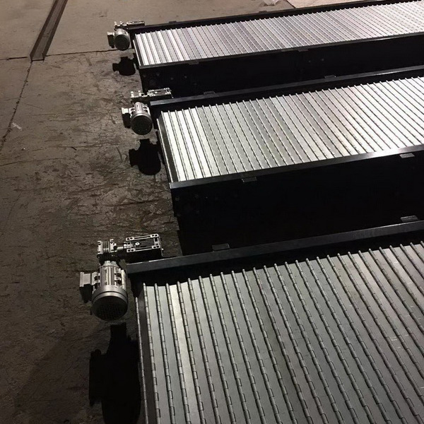 壓鑄件鏈板輸送