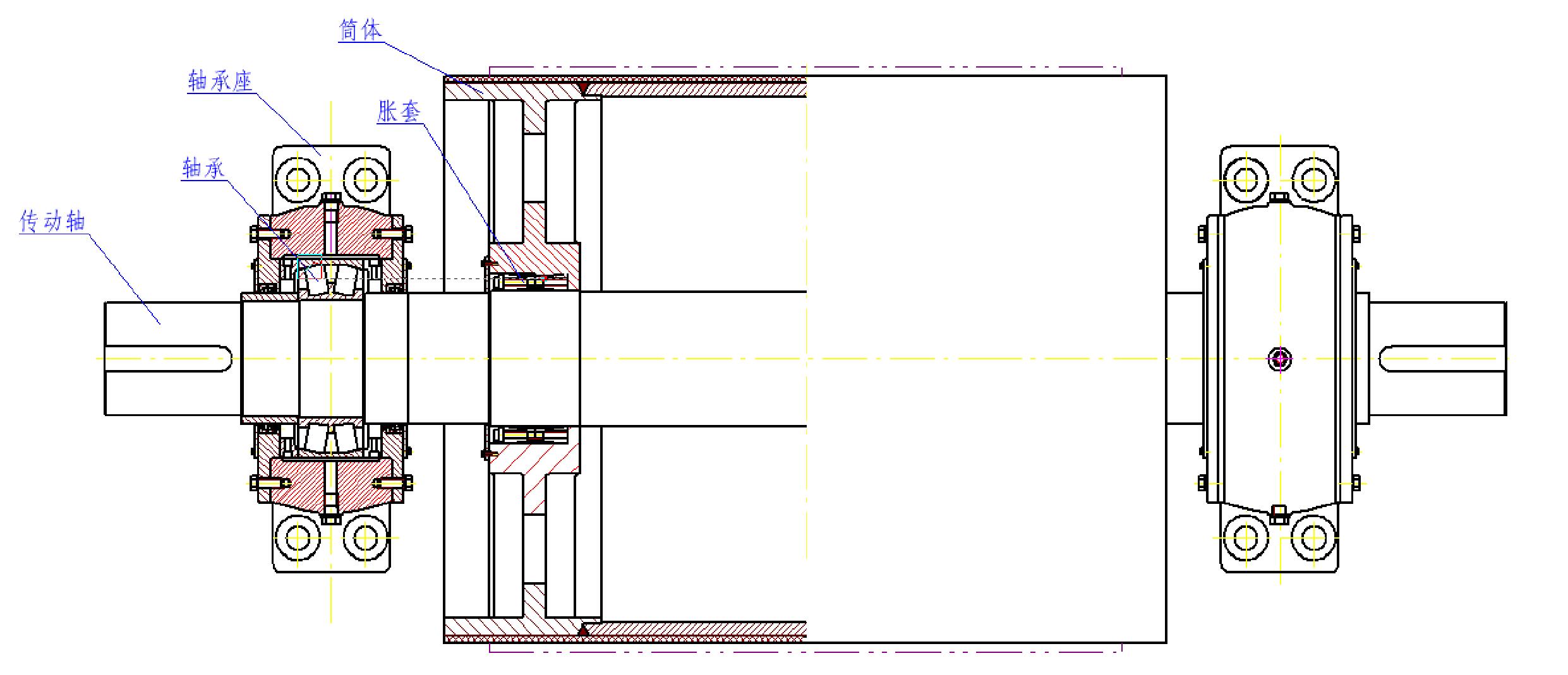 大型帶式輸送機(jī)驅(qū)動(dòng)滾筒結(jié)構(gòu)型式